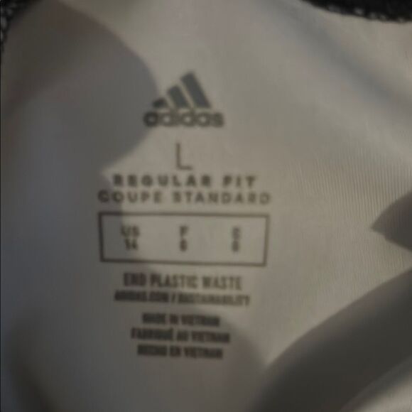 Adidas Pink and Blue Gradient Leggings - Picture 2 of 7